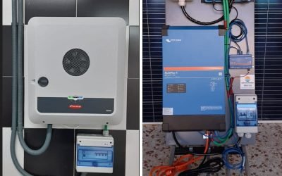 Inversores de corriente para placas solares